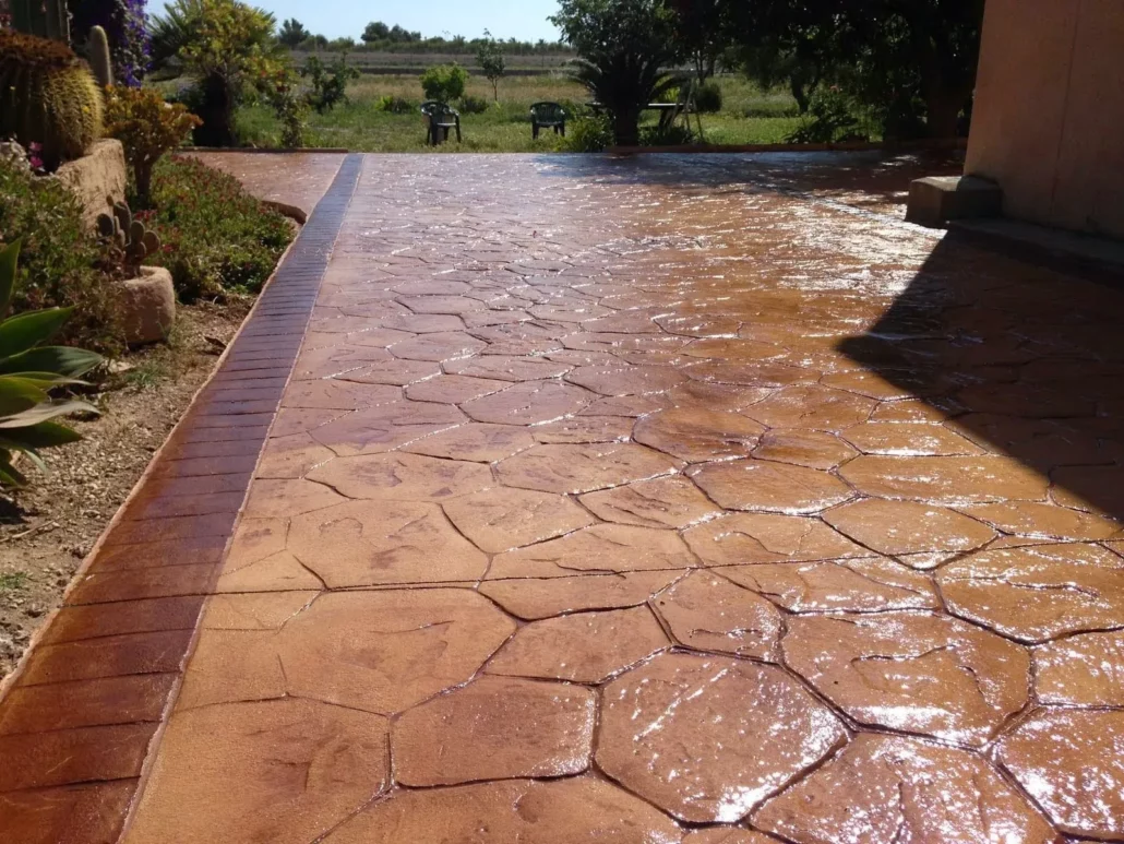 Instalación de Hormigón Impreso en Madrid | Hormigón Impreso Pavistar