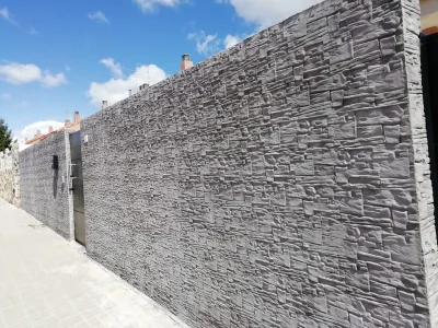 Hormigon Impreso Vertical en Madrid | Hormigón Impreso Pavistar